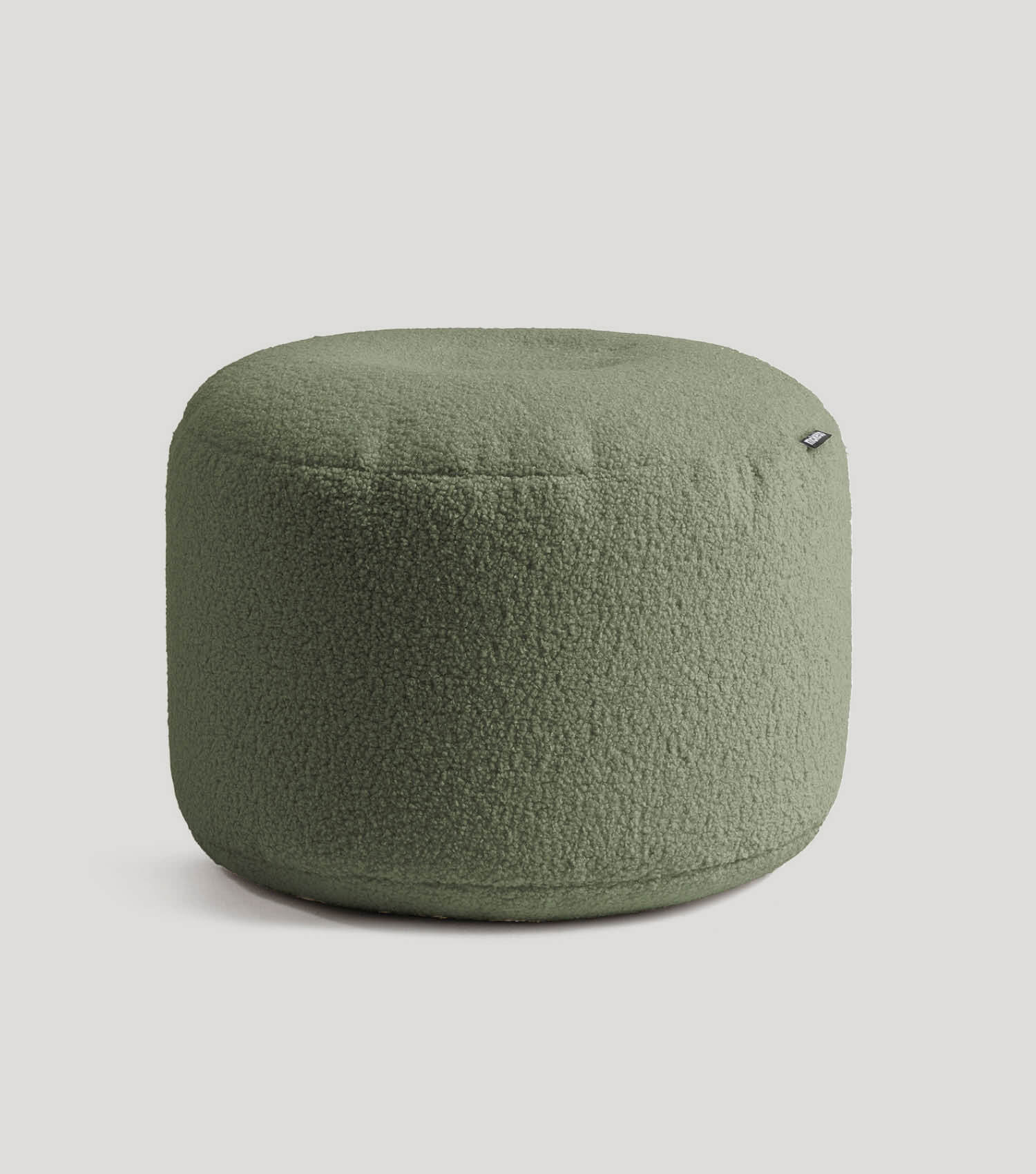 mokebo® 'Mochi' Bouclé Pouf Sitzhocker Fußhocker Beistelltisch