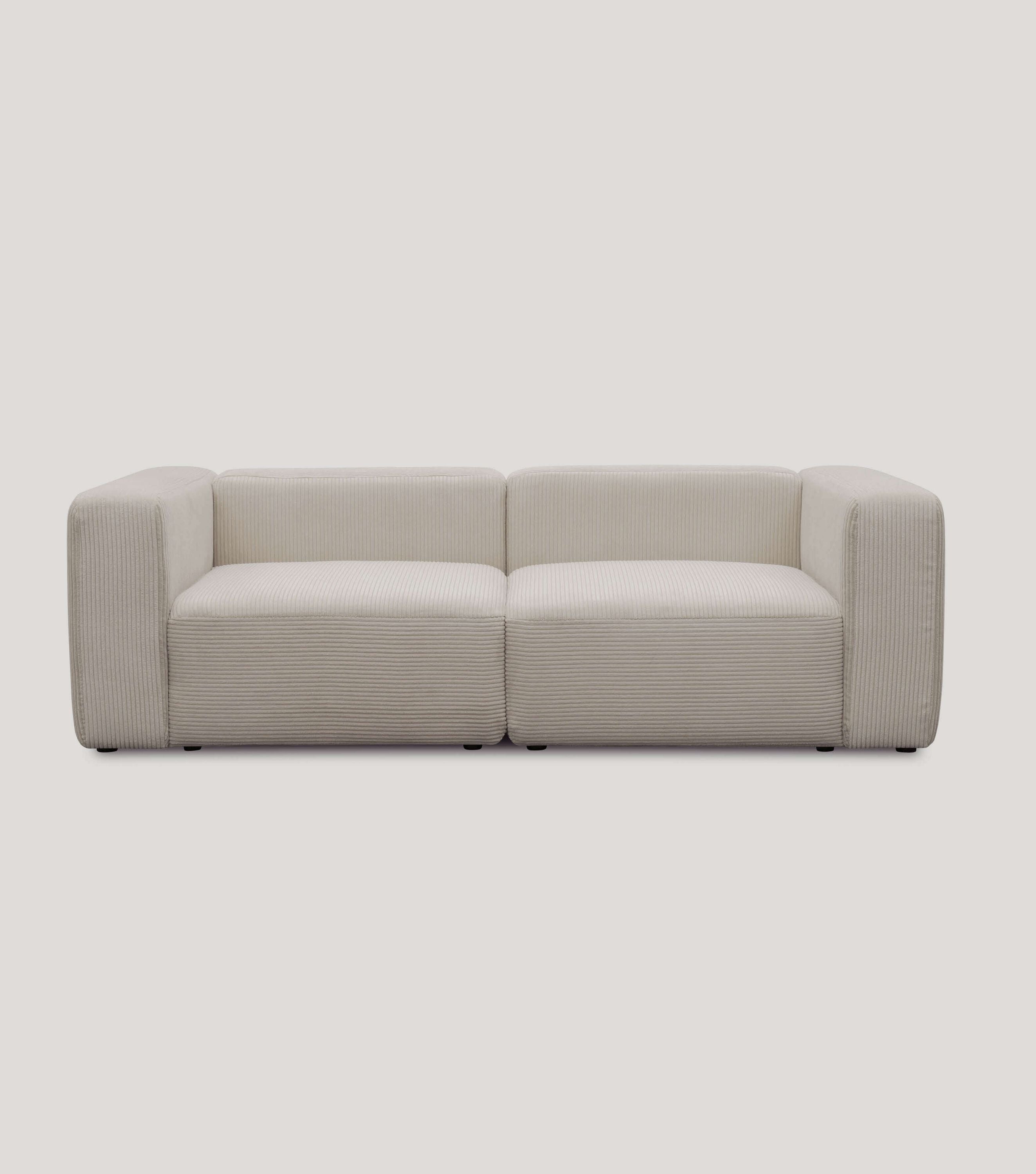 3-Sitzer Sofa 'Cubo' Sofa Cord Sofa Modulsofa Couch 3-Sitzer 'Cubo'