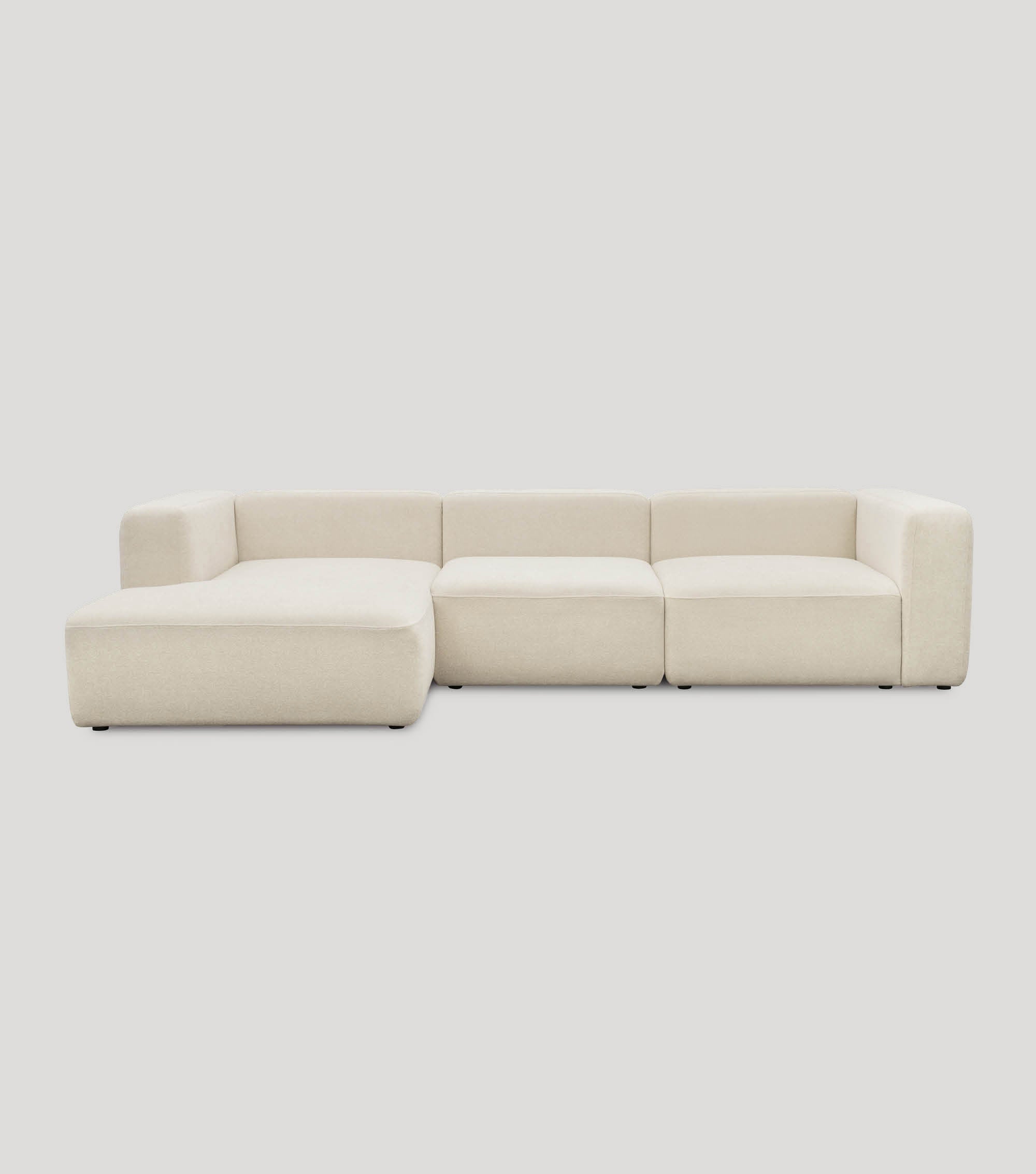 Ecksofa 4-Sitzer 'Cubo' (großes L) Ecksofa Cord Eckcouch Bigsofa 4-Sitzer Sofa 'Cubo'