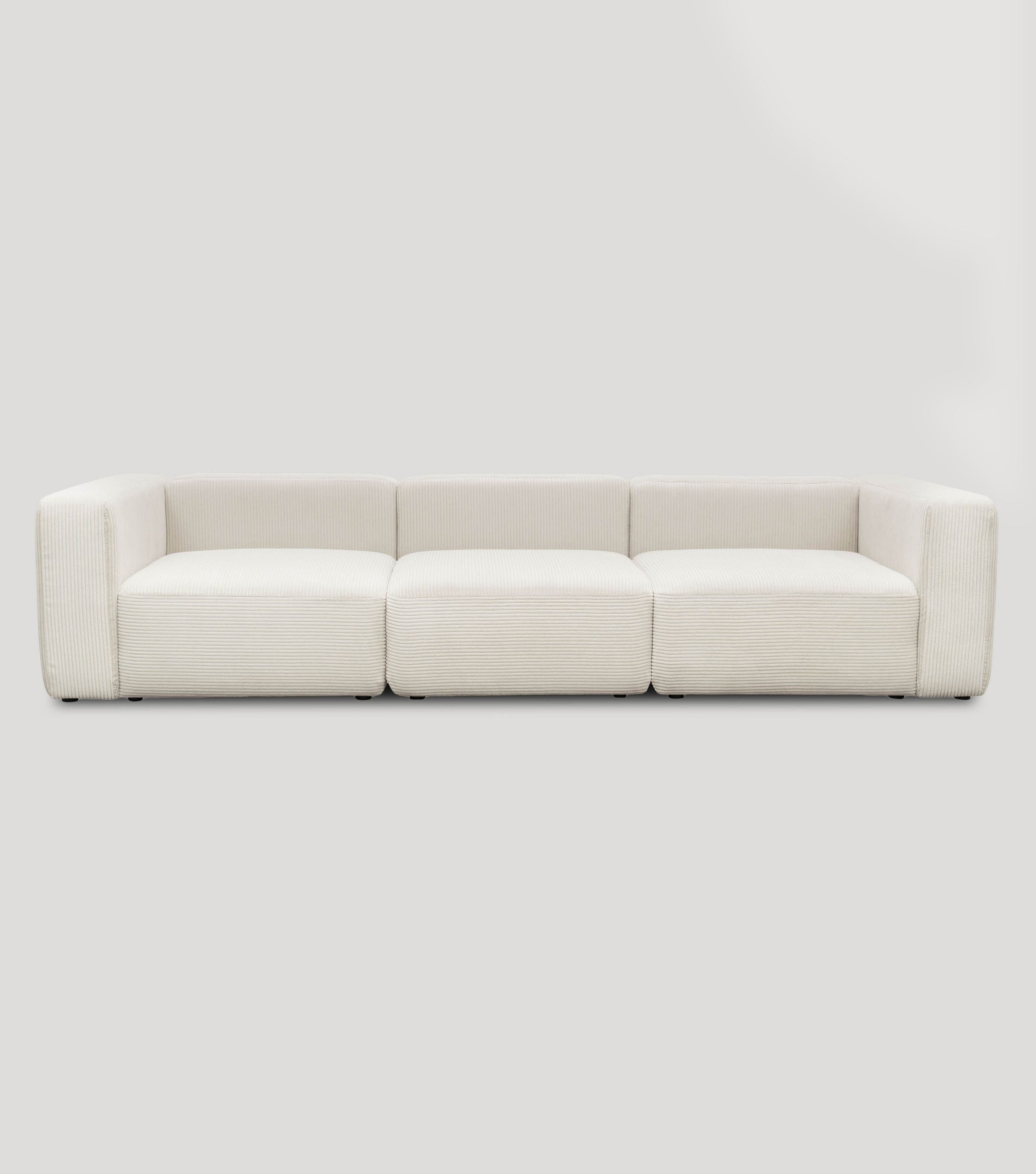 4-Sitzer Sofa 'Cubo' Sofa Bigsofa Cord Sofa 4-Sitzer Modulsofa 'Cubo'