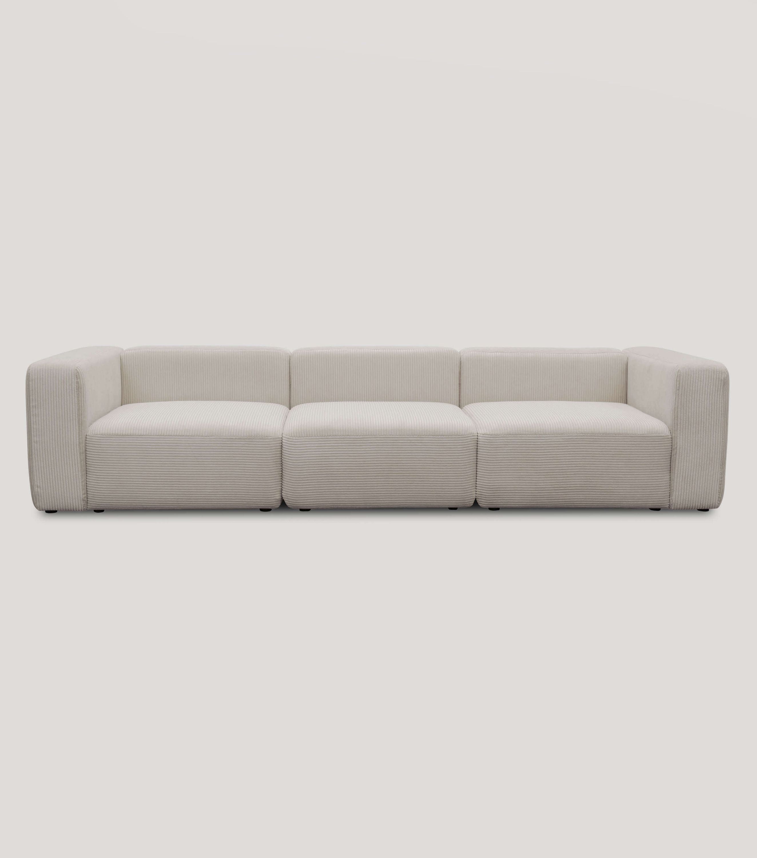 4-Sitzer Sofa 'Cubo' Sofa Bigsofa Cord Sofa 4-Sitzer Modulsofa 'Cubo'