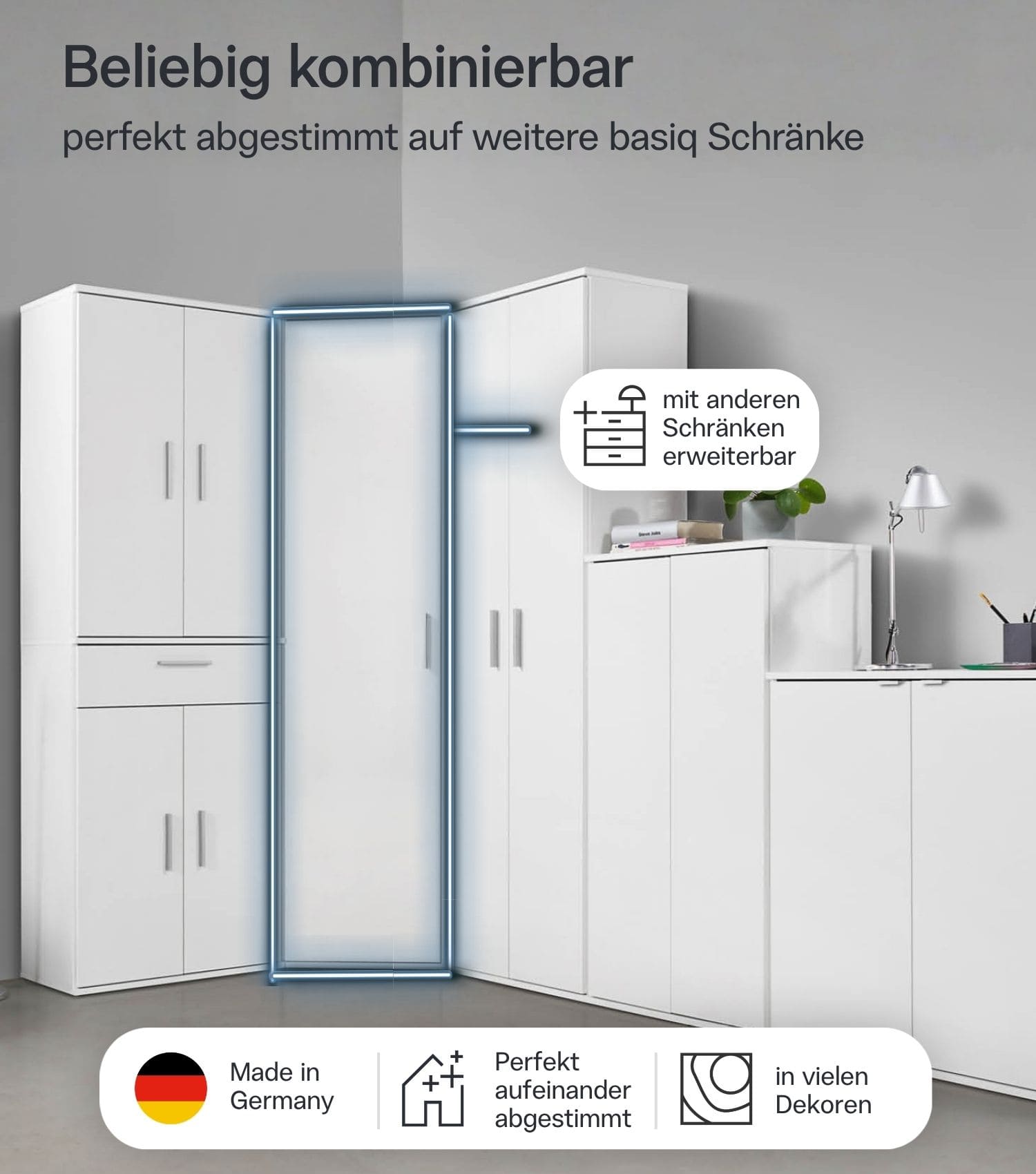 Eckschrank 'Der Lange'