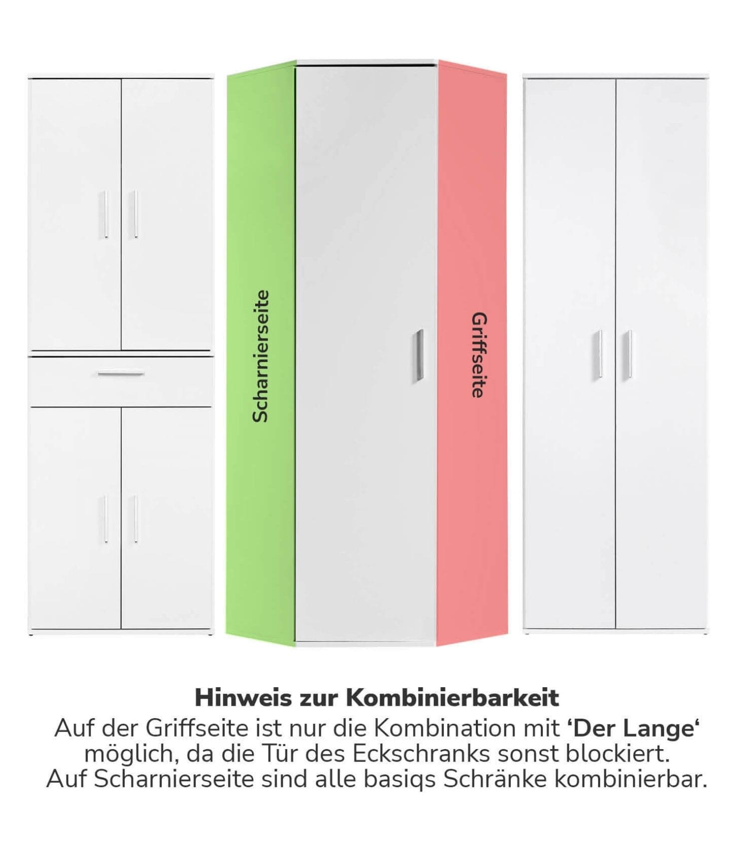 Eckschrank 'Der Lange'