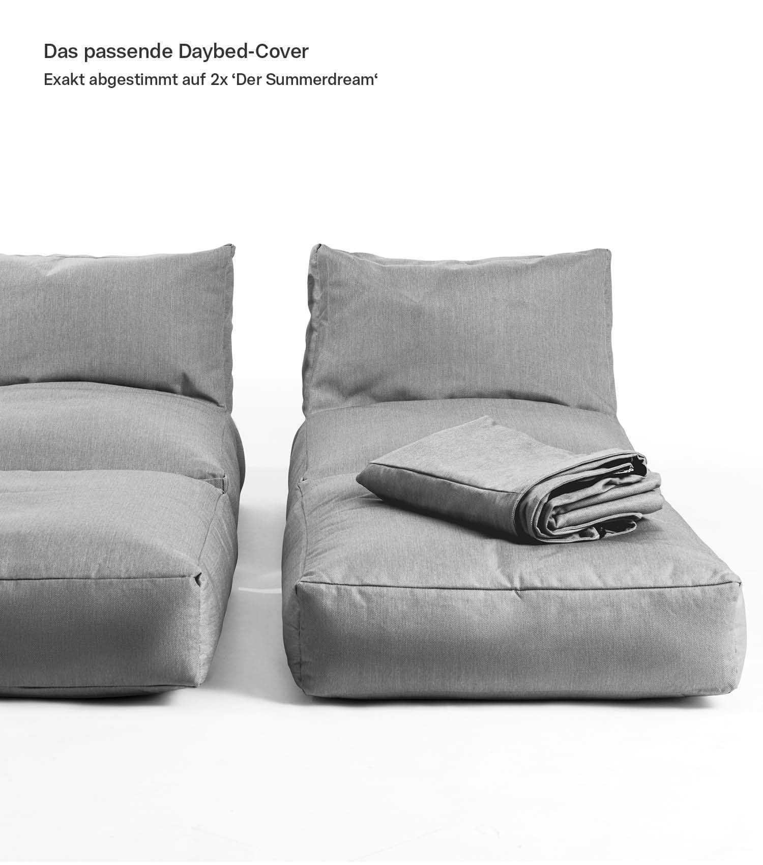 Outdoor Sitzsack Cover wetterfest Sitzsackhülle für Daybed