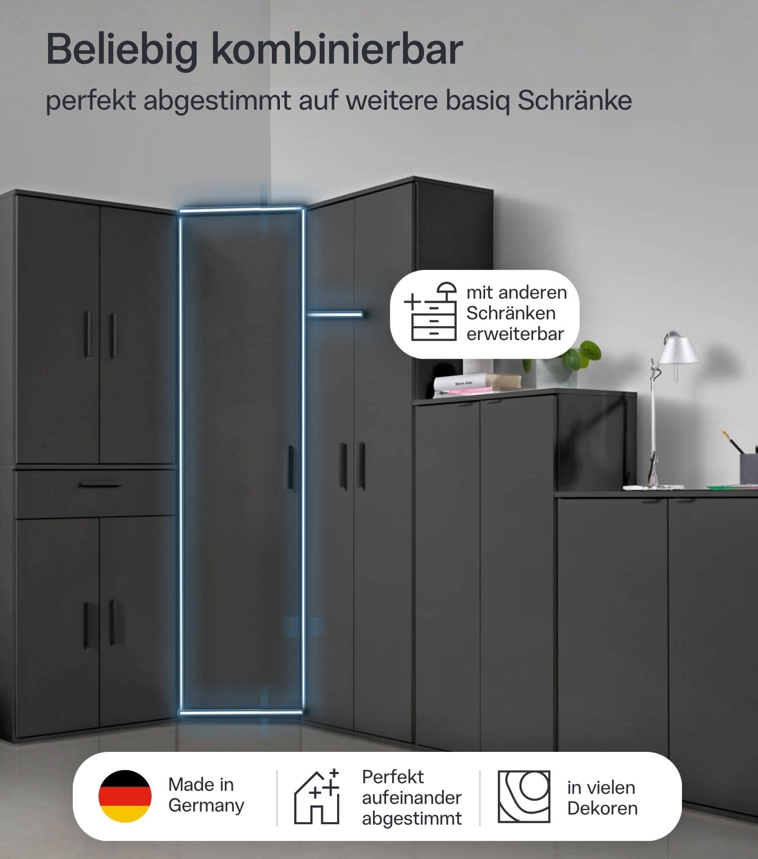 Eckschrank 'Der Lange'