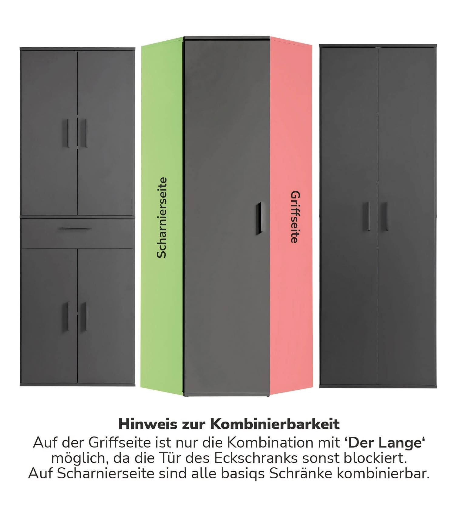 Eckschrank 'Der Lange'