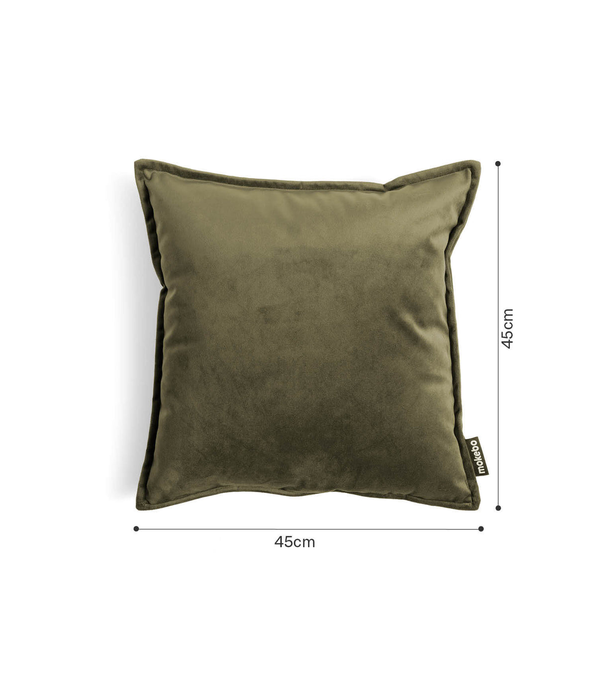 Samtkissen Kissen Couchkissen Sofakissen Velvet Dekokissen