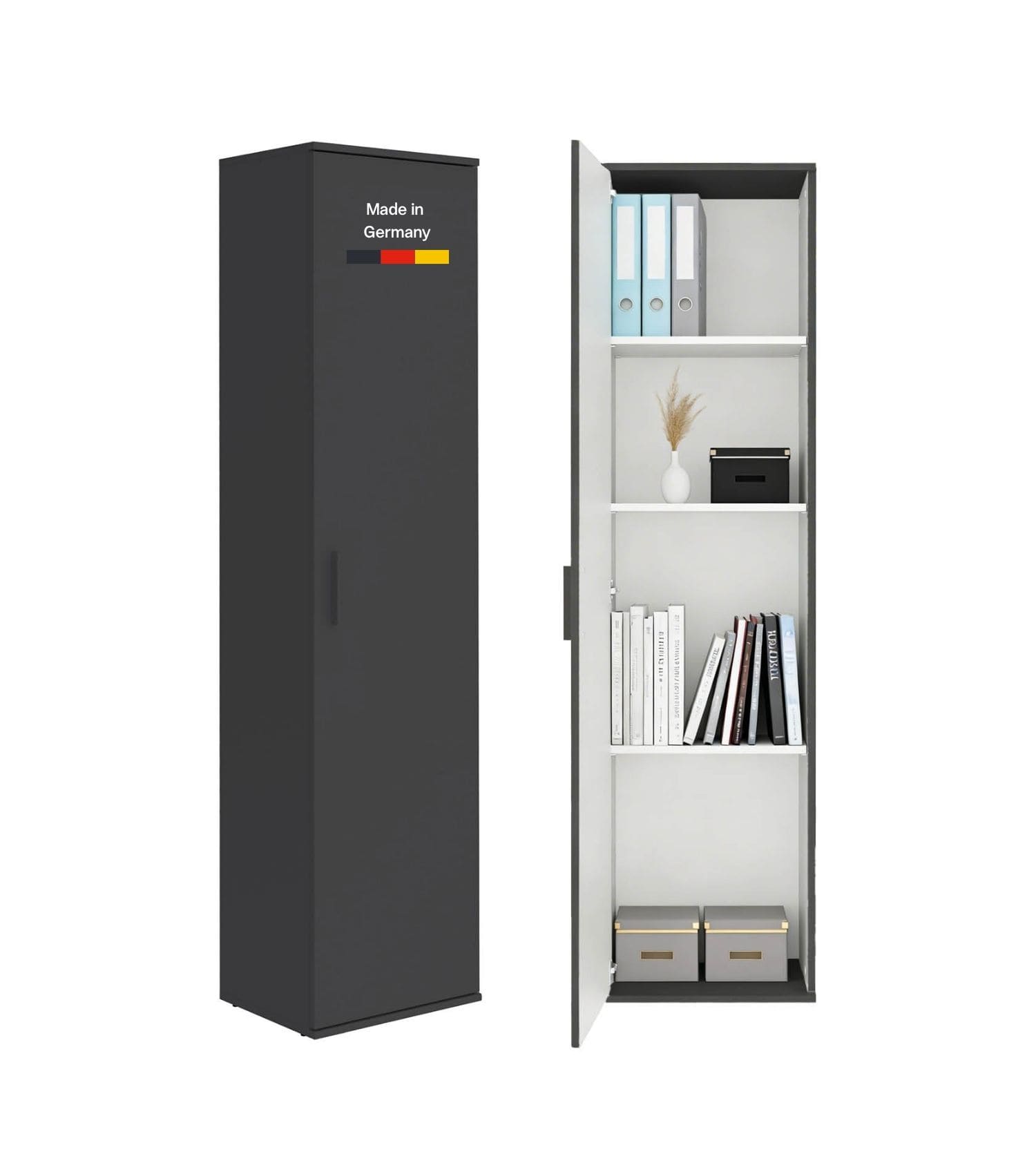Armoire polyvalente étroite 'Der Kompakte'