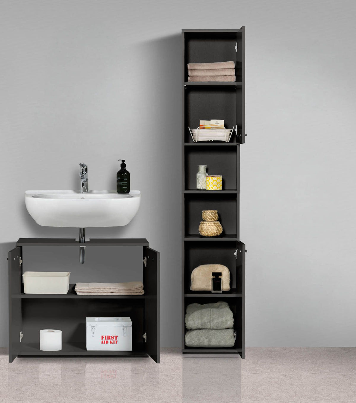 Badmöbel Set Badschrank Set Badschränke Badezimmerschränke Schrank Set