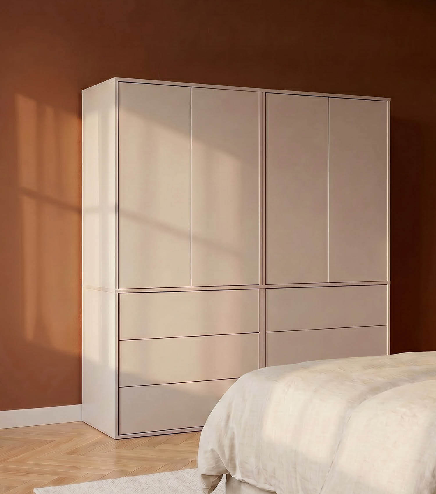 Kleiderschrank 'Robe' Schlafzimmerschrank Garderobe Flurschrank