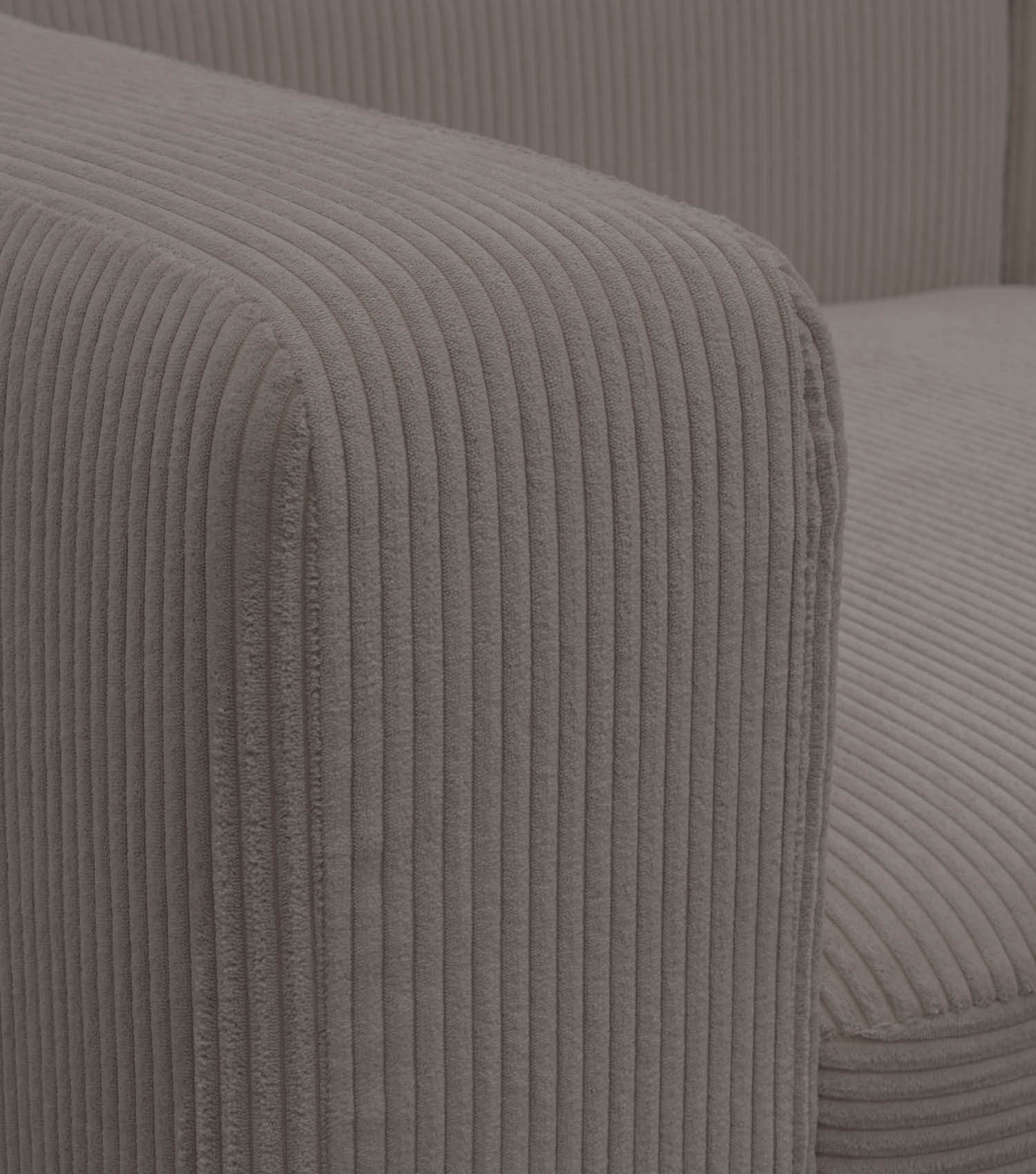 Ecksofa 4-Sitzer 'Cubo' (großes L) Ecksofa Cord Eckcouch Bigsofa 4-Sitzer Sofa 'Cubo'