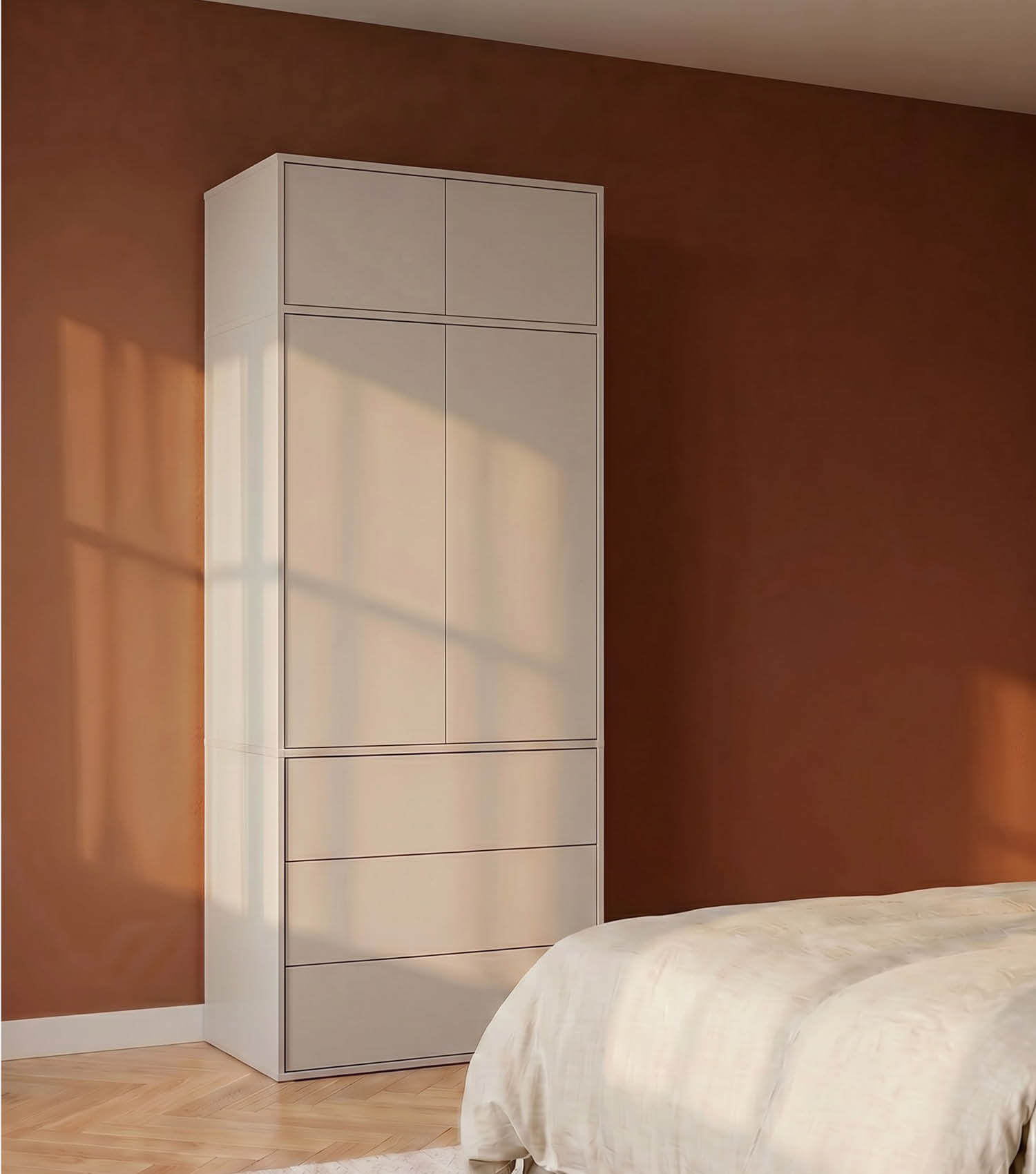 Kleiderschrank 'Robe' Schlafzimmerschrank Garderobe Flurschrank