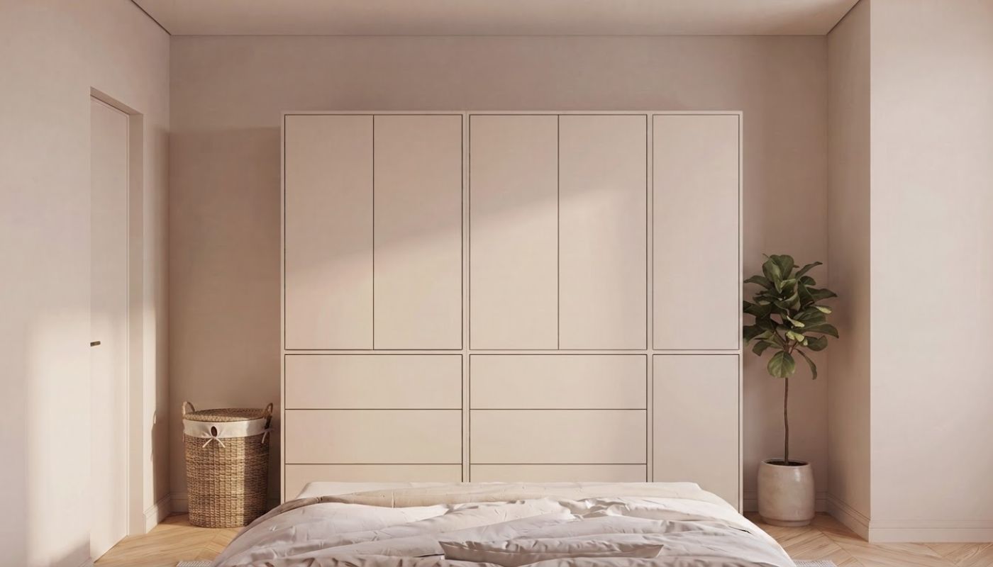 Kleiderschrank 'Robe' in 227cm Breite