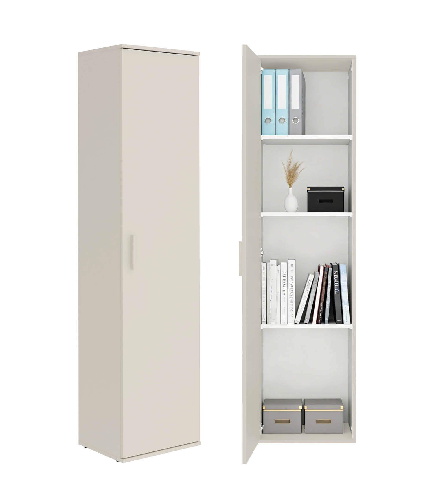 Besenschrank schmal Putzschrank Schrank Allzweckschrank Flurschrank Küchenschrank Mehrzweckschrank