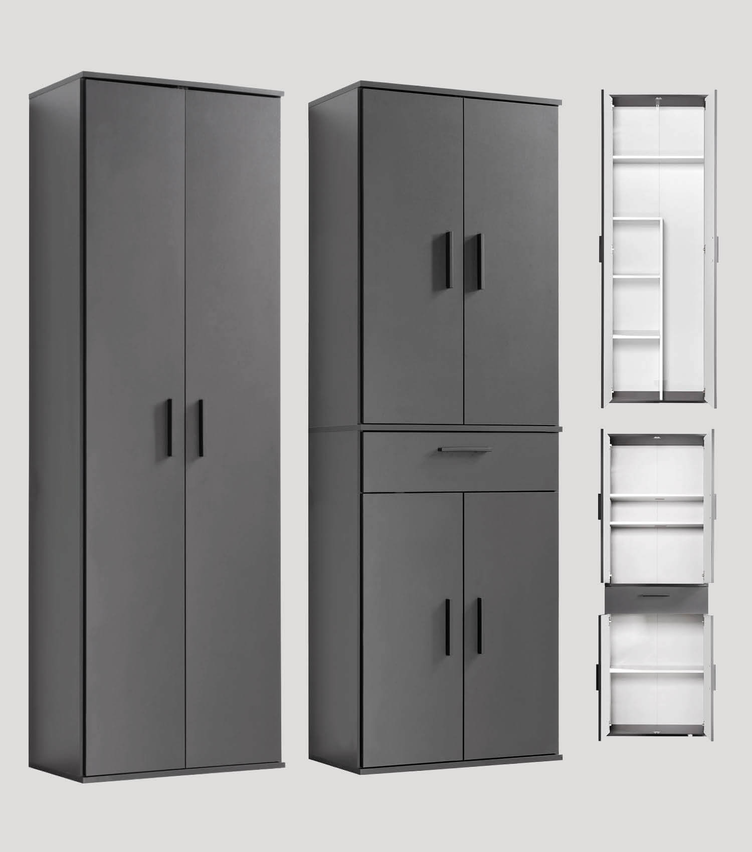 Mehrzweckschrank Set Schrankwand Büroschränke Mehrzweckschränke
