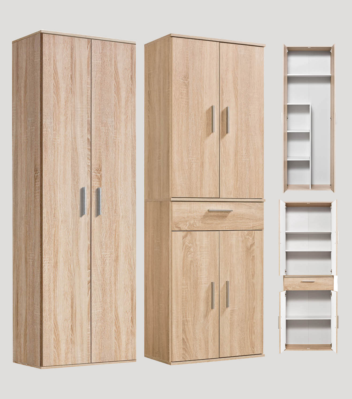 Mehrzweckschrank Set Schrankwand Büroschränke Mehrzweckschränke