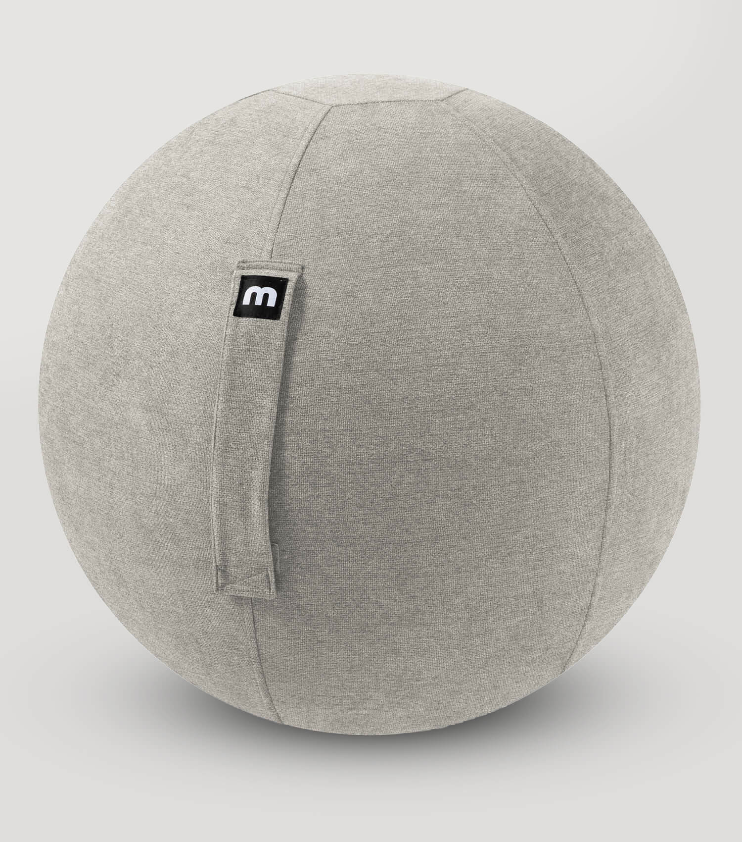 Stoff Sitzball ergonomisch 'Der Sportliche' Gymnastikball & Hocker Grau#sku_SBL1_Primo089_hellg