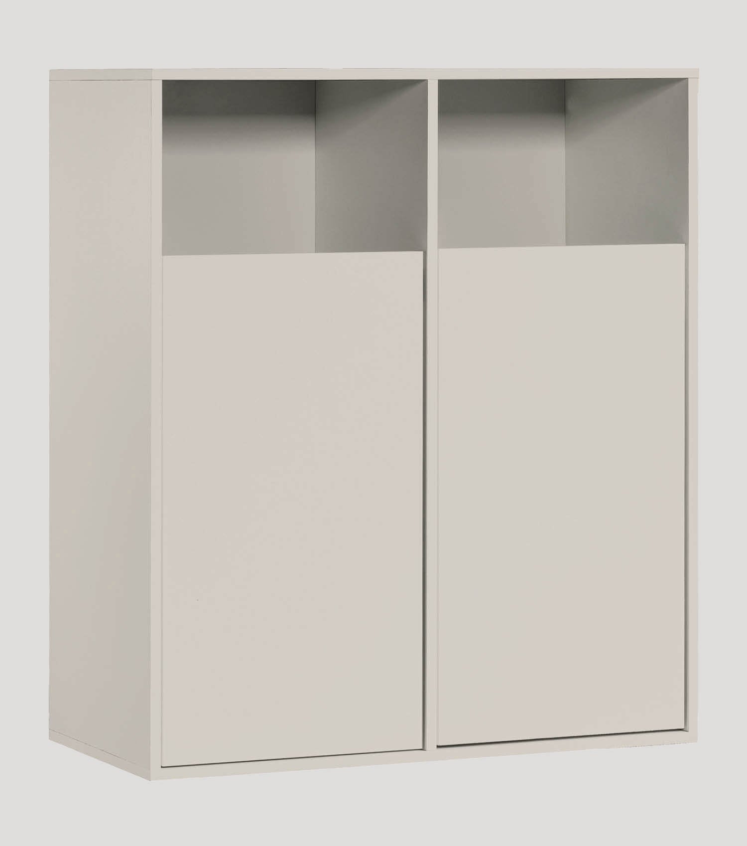 Wäscheschrank Wäschesammler Wäschekorb Holz Wäschetrenner Wäschebox