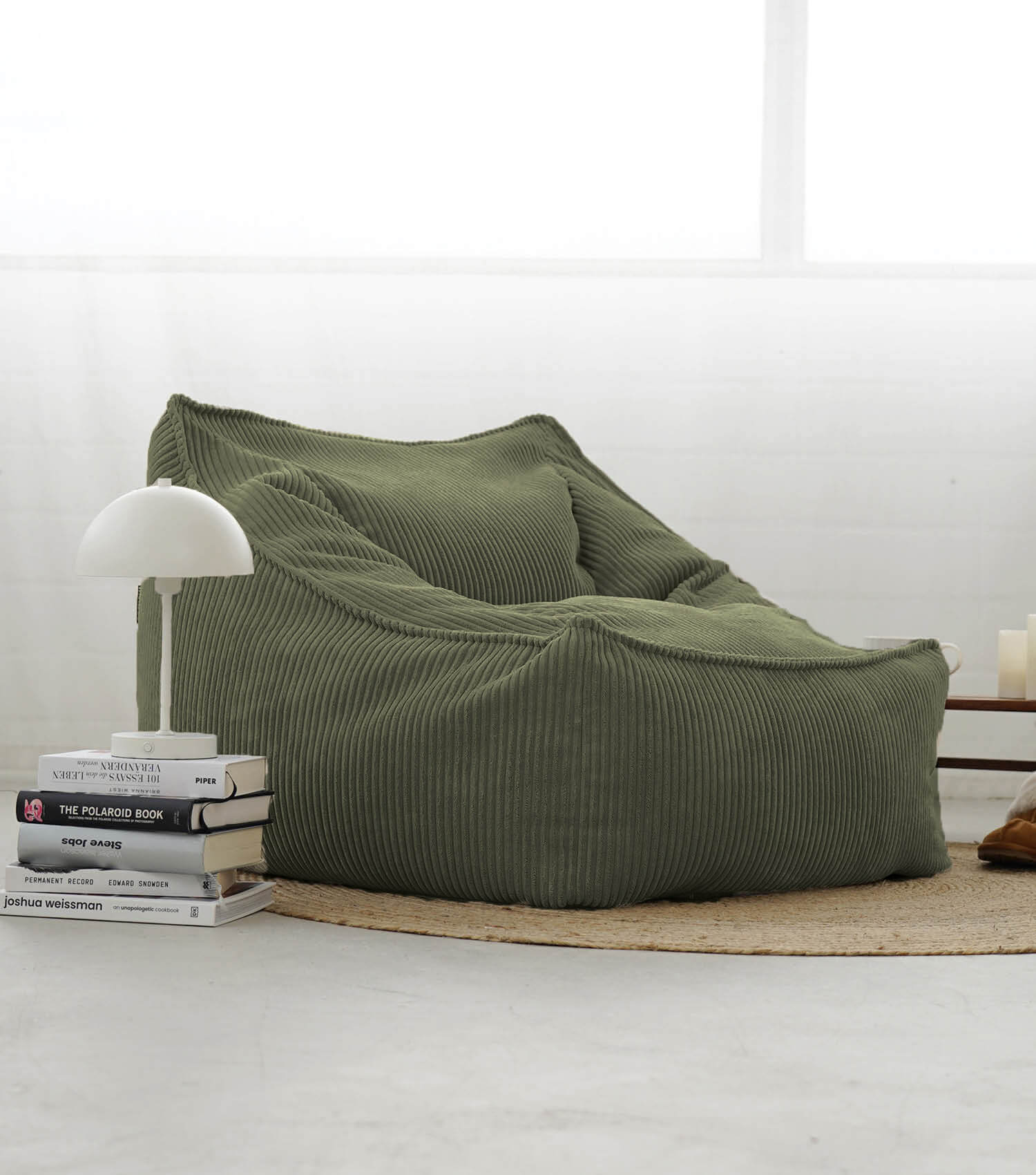 RELOVED Sitzsack Sessel Cord 'Der Lümmel'