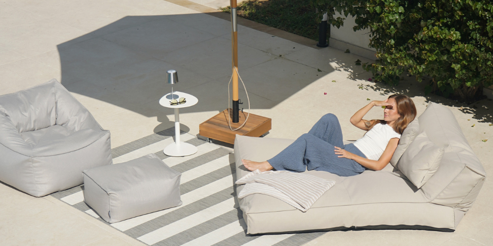 So hast du lange Freude an deinem Outdoor Sitzsack und Pouf!