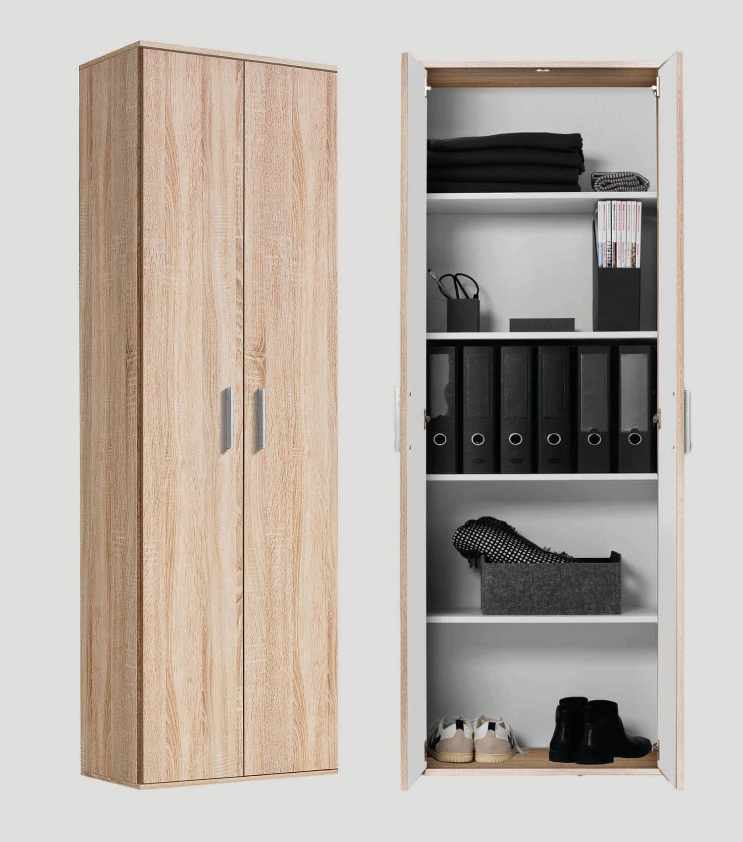 Mehrzweckschrank Aktenschrank Schuhschrank Allzweckschrank Flurschrank#sku_MS1.3se-solo