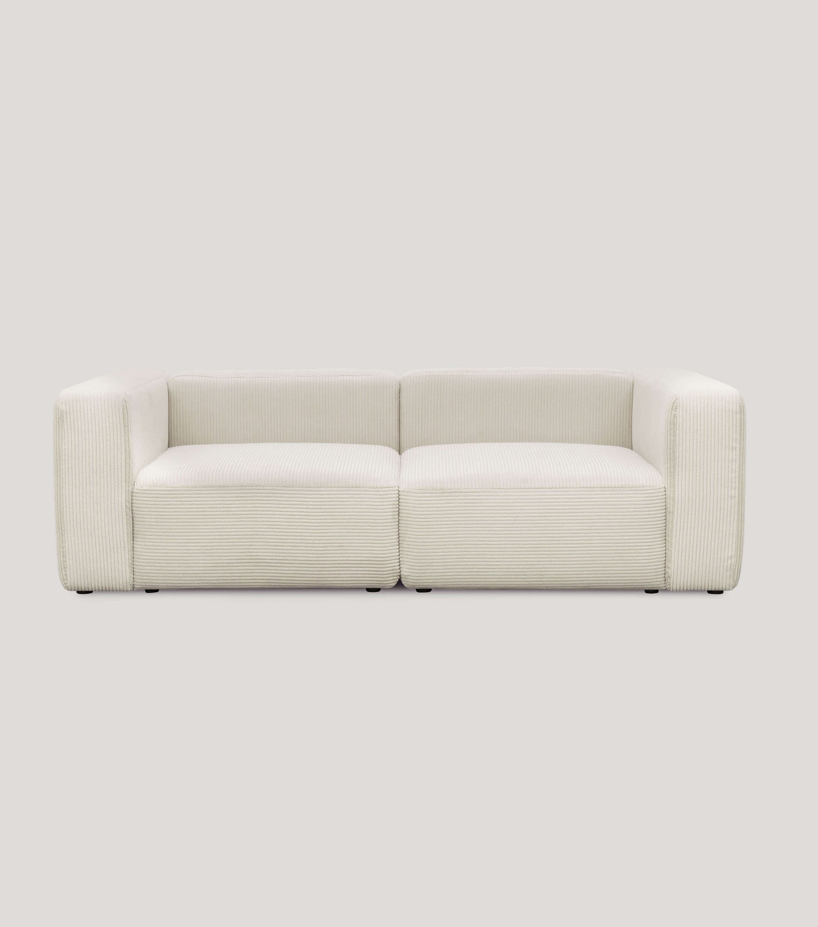 3-Sitzer Sofa 'Cubo' Sofa Cord Sofa Modulsofa Couch 3-Sitzer 'Cubo'#sku_SC1-3S-Leif-oat