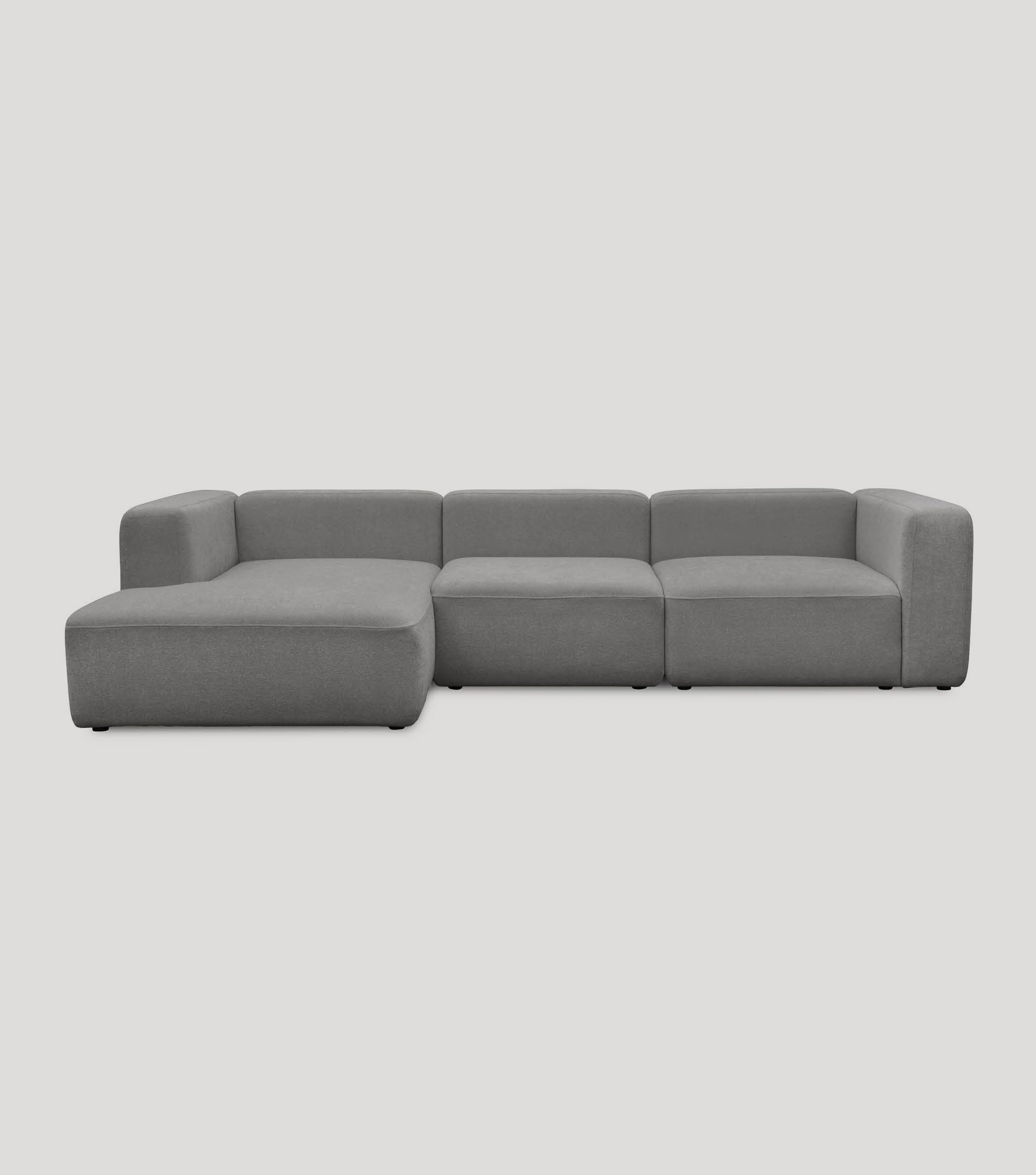 Ecksofa 4-Sitzer 'Cubo' (großes L) Ecksofa Cord Eckcouch Bigsofa 4-Sitzer Sofa 'Cubo'