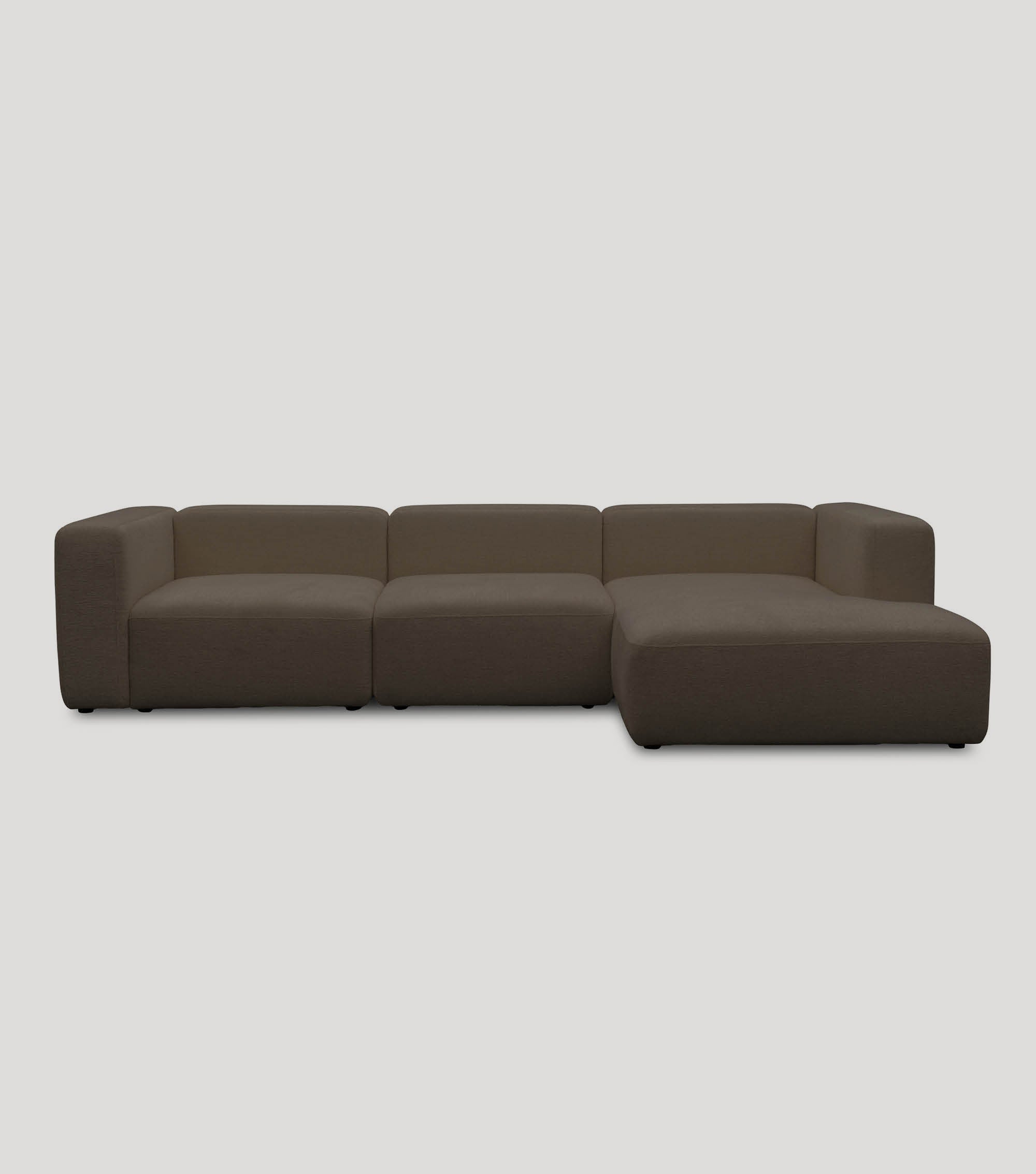 Ecksofa 4-Sitzer 'Cubo' (großes L) Ecksofa Cord Eckcouch Bigsofa 4-Sitzer Sofa 'Cubo'