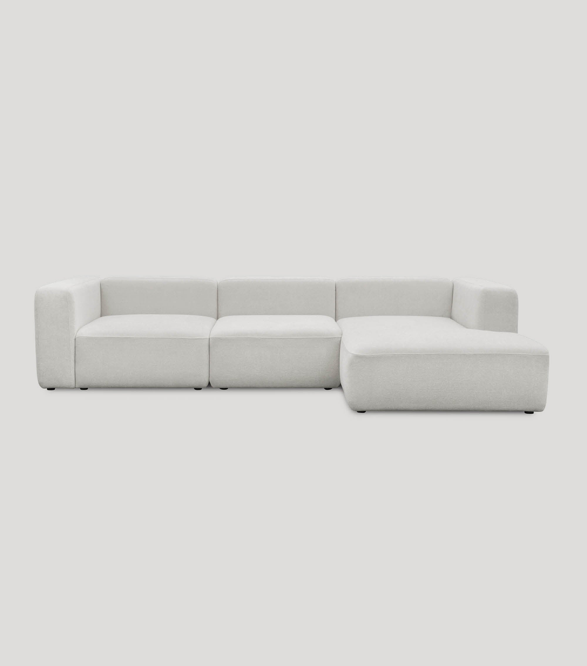 Ecksofa 4-Sitzer 'Cubo' (großes L) Ecksofa Cord Eckcouch Bigsofa 4-Sitzer Sofa 'Cubo'