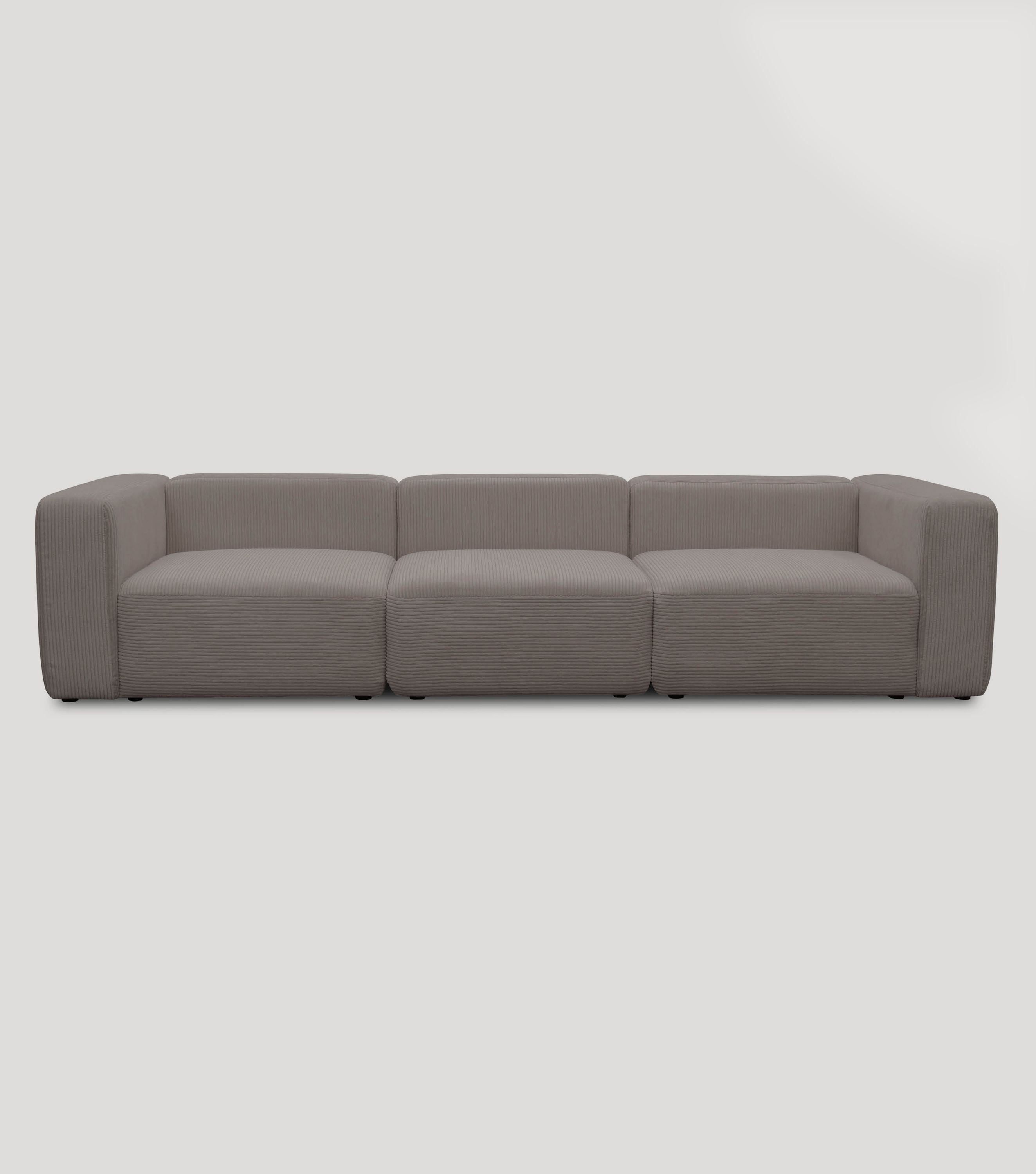 4-Sitzer Sofa 'Cubo' Sofa Bigsofa Cord Sofa 4-Sitzer Modulsofa 'Cubo'