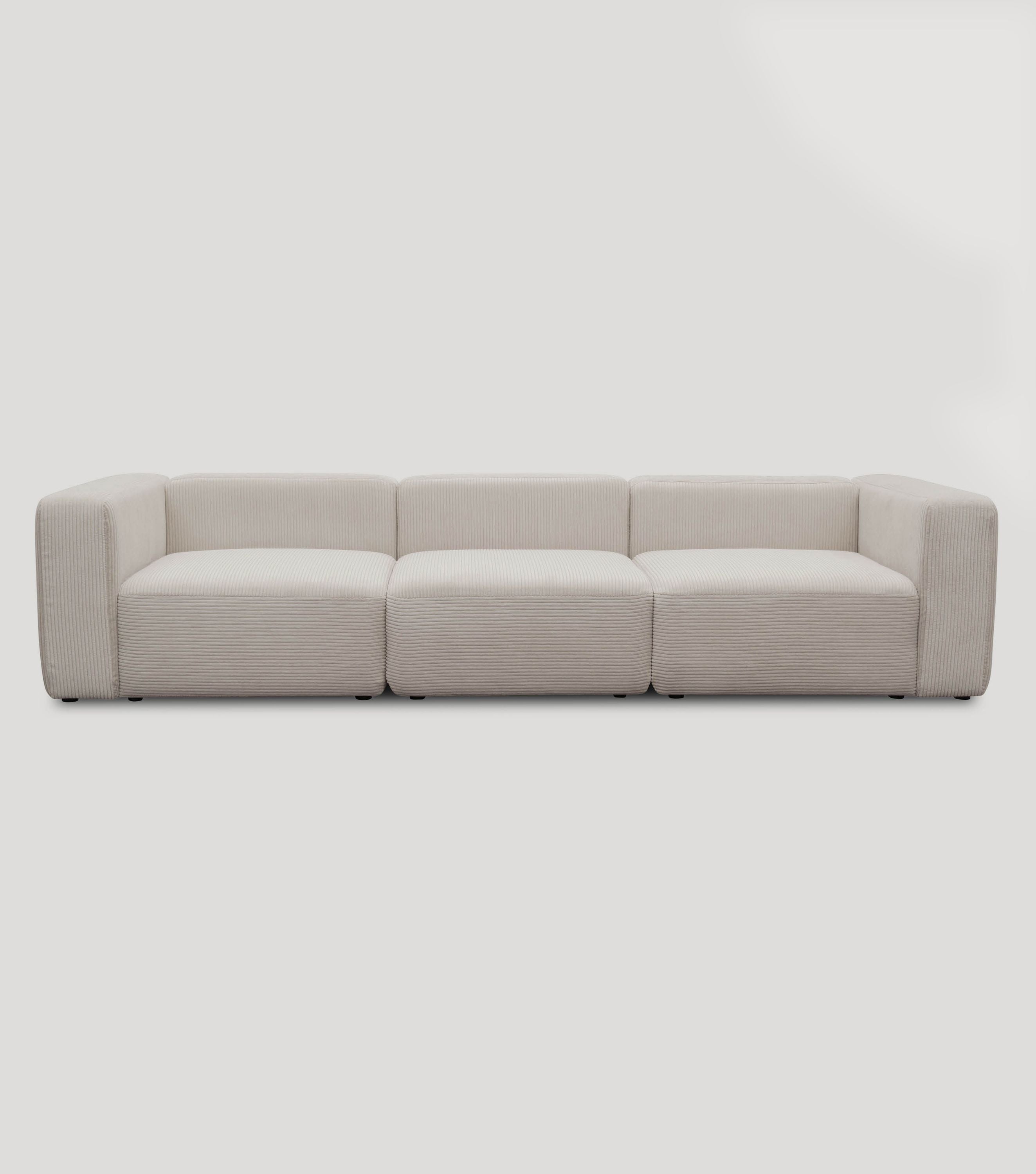 4-Sitzer Sofa 'Cubo' Sofa Bigsofa Cord Sofa 4-Sitzer Modulsofa 'Cubo'