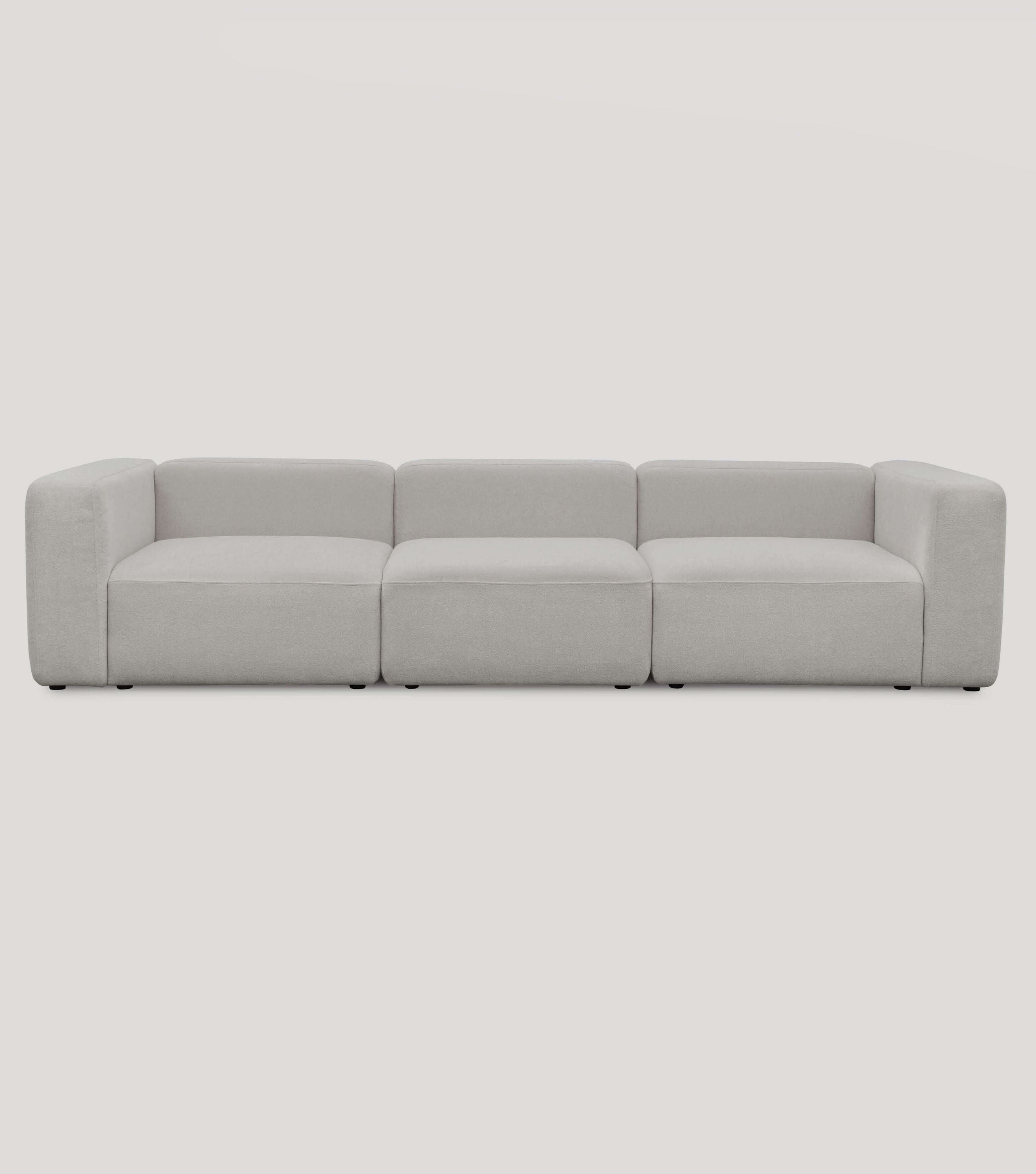 4-Sitzer Sofa 'Cubo' Sofa Bigsofa Cord Sofa 4-Sitzer Modulsofa 'Cubo'#sku_SC1-4S-Vero-stone