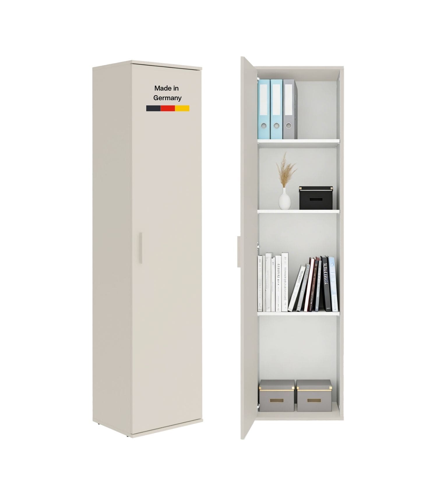 Armoire polyvalente étroite 'Der Kompakte'