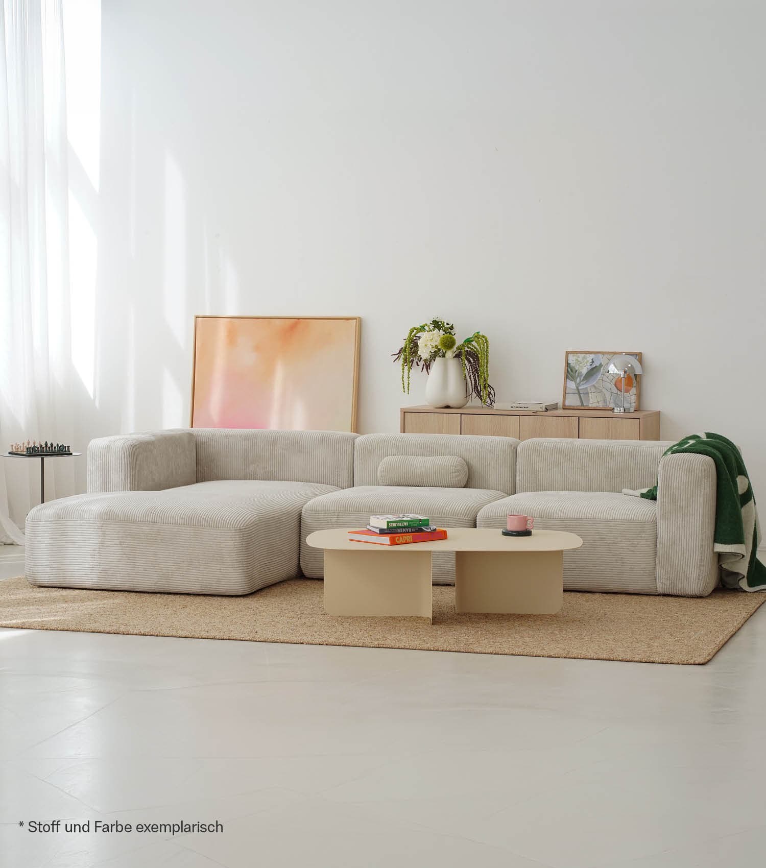 Sofa Module 'Cubo' Sofa Module Mittelmodul Eckmodul Longchair 'Cubo'