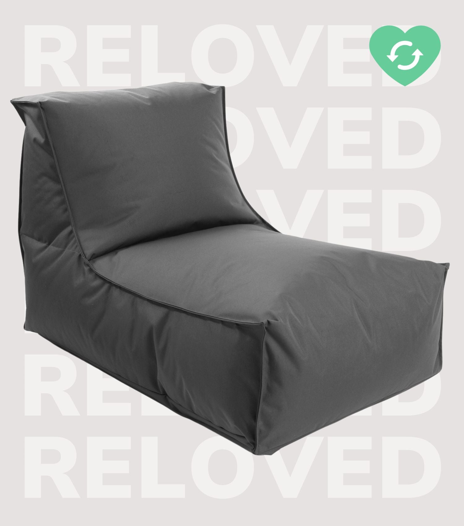 Sitzsack Bodenkissen Relaxliege Bean Bag Liege Sitzbag Sitzkissen#sku_BB2out-007anthrazit_C