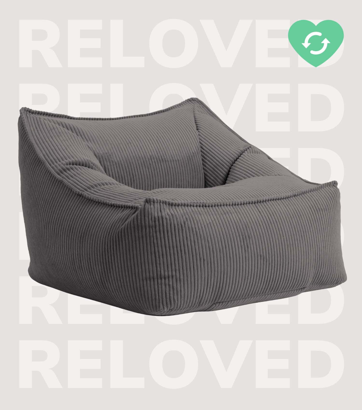 Sitzsack Bodenkissen Relaxliege Bean Bag Liege Sitzbag Sitzkissen#sku_BB8.1Poso-007ant_C