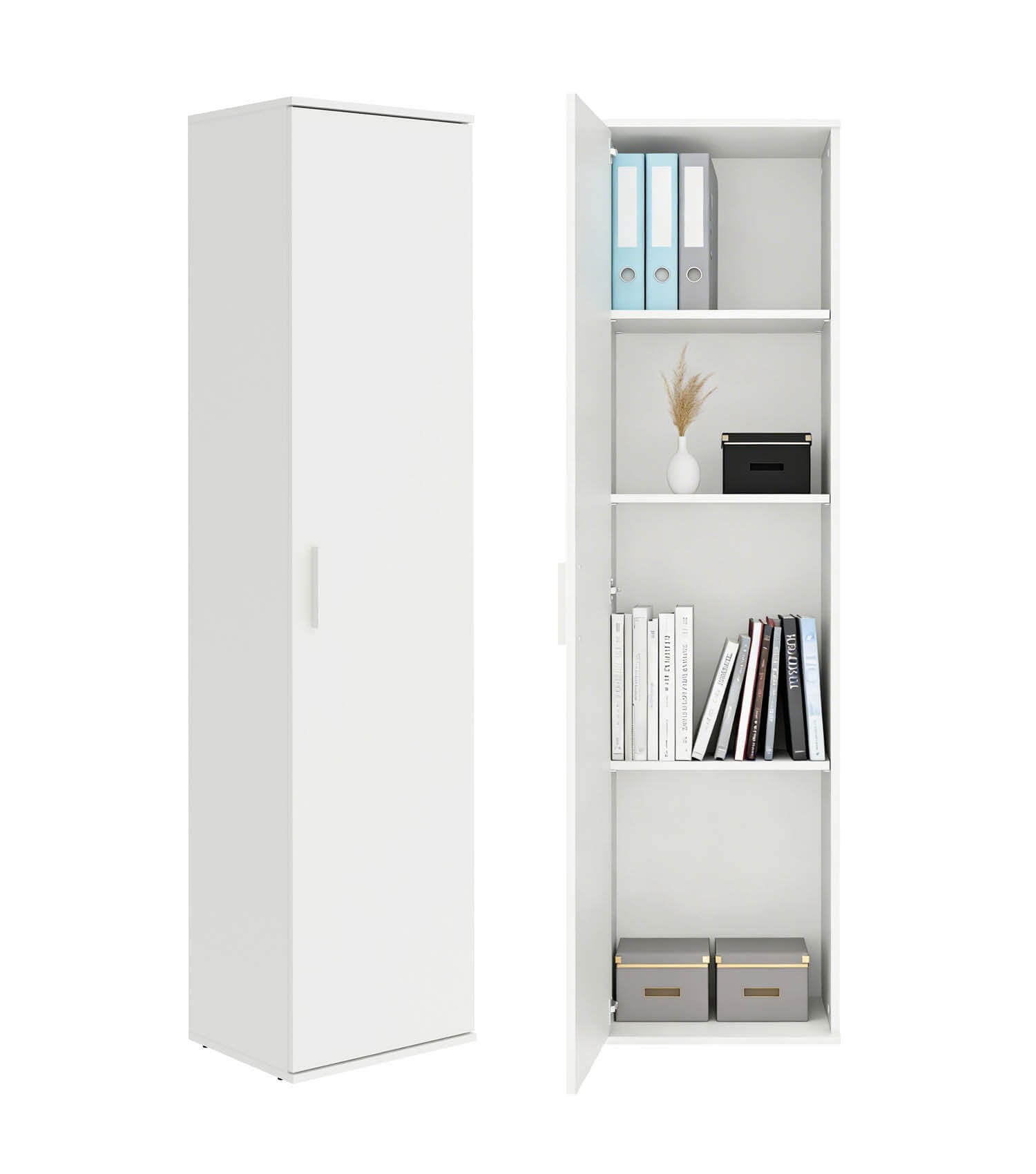 Besenschrank schmal Putzschrank Schrank Allzweckschrank Flurschrank Küchenschrank Mehrzweckschrank