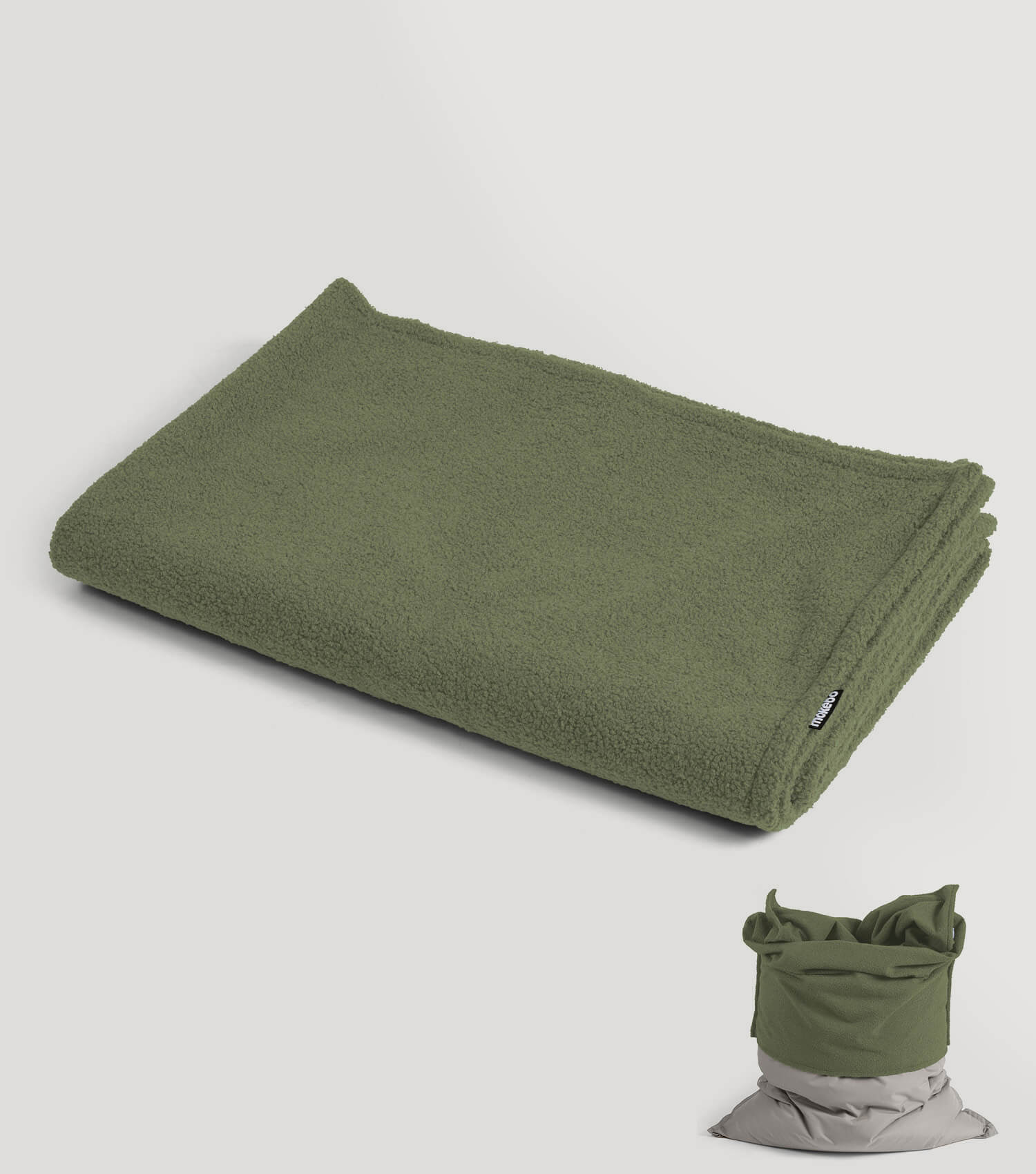 Cord Bezug Sitzsackcover Sitzsack Hülle Bean Bag Cover Sitzkissen#sku_CV1_BB5.2Felis-090dgruen