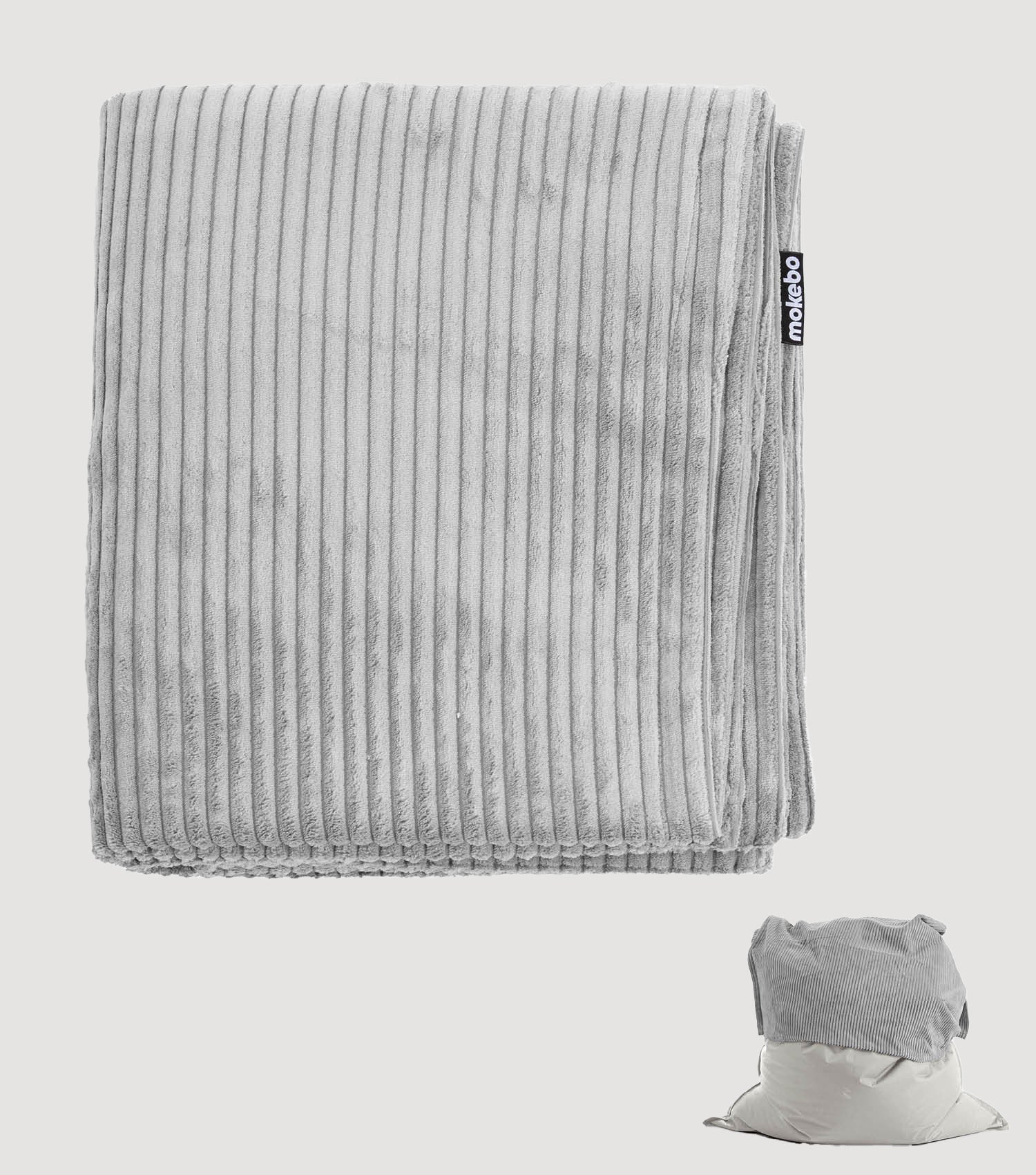 Cord Bezug Sitzsackcover Sitzsack Hülle Bean Bag Cover Sitzkissen#sku_CV1_BB5.2Poso-003gra
