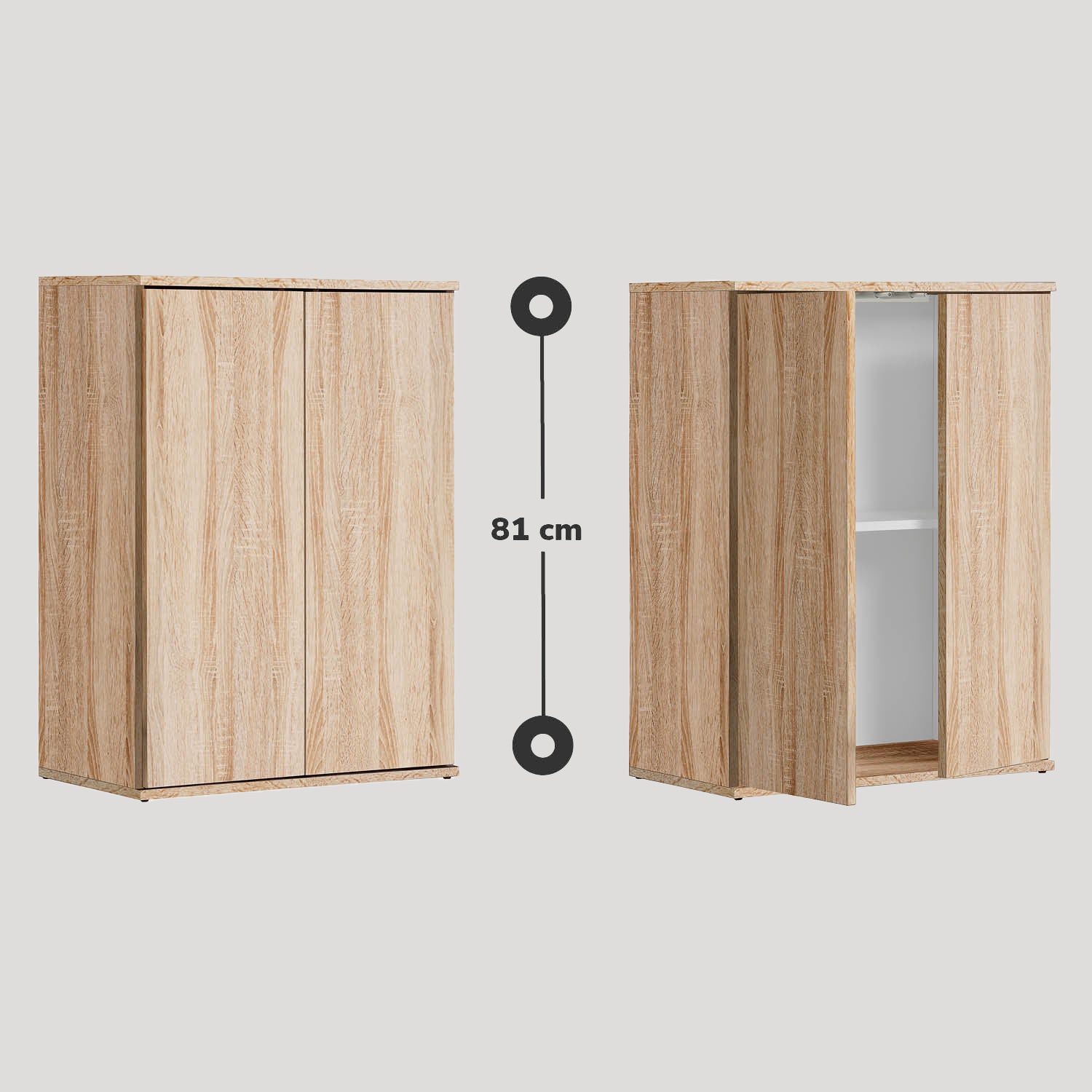 mokebo® 'Der Kurze' Mehrzweckschrank Aktenschrank Made in DE 