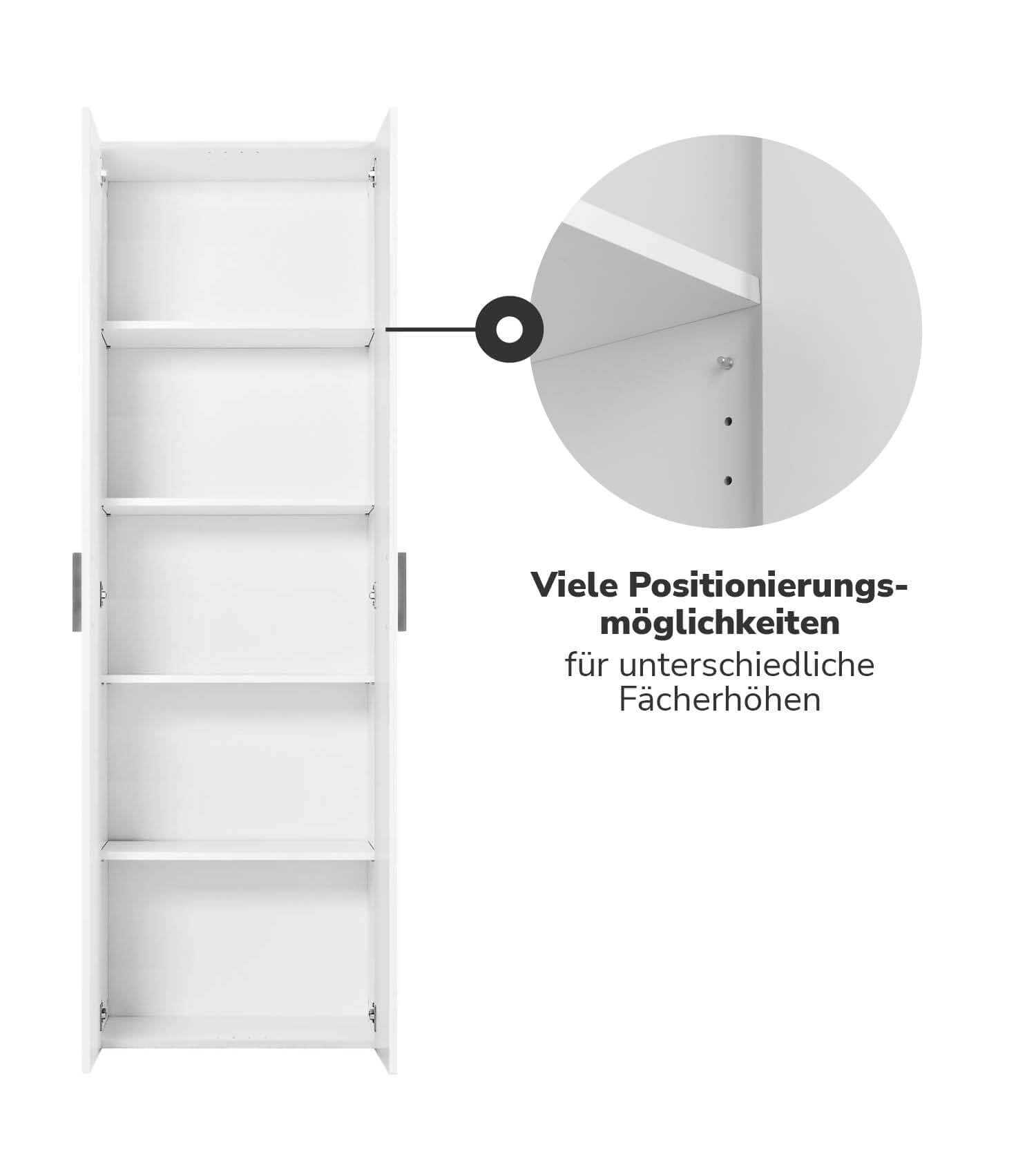 mokebo® 'Die Einleger' Einlegeböden für Mehrzweckschrank Aktenschrank 