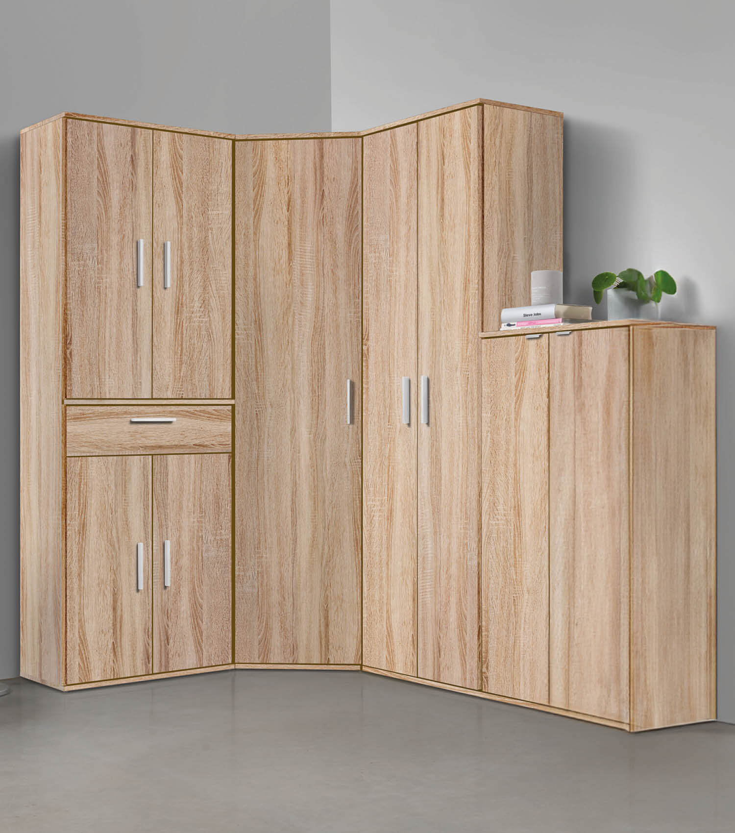 mokebo® 'Der Schlanke' Mehrzweckschrank Aktenschrank Made in DE 