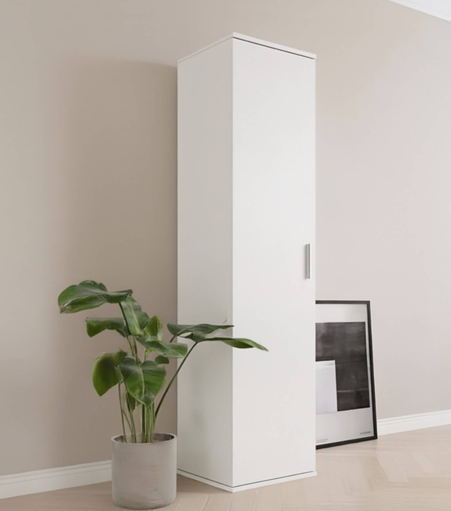 Besenschrank schmal Putzschrank Schrank Allzweckschrank Flurschrank Küchenschrank Mehrzweckschrank