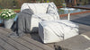 Outdoorsitzsack 'Der Sunnyboy' in Hellgrau